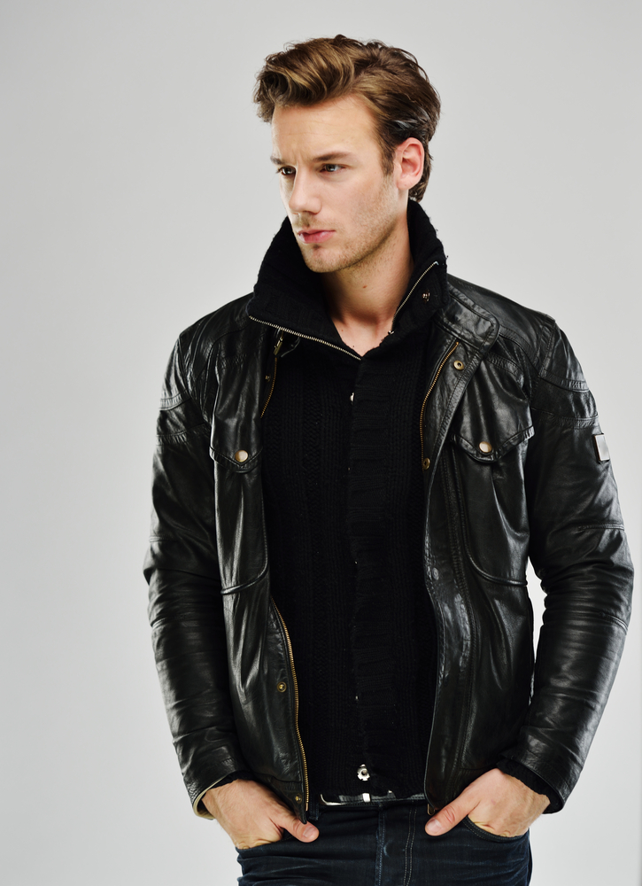 All Black Leather Jacket Styles 1